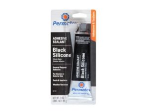 Permatex® Black Silicone Adhesive Sealant 3oz